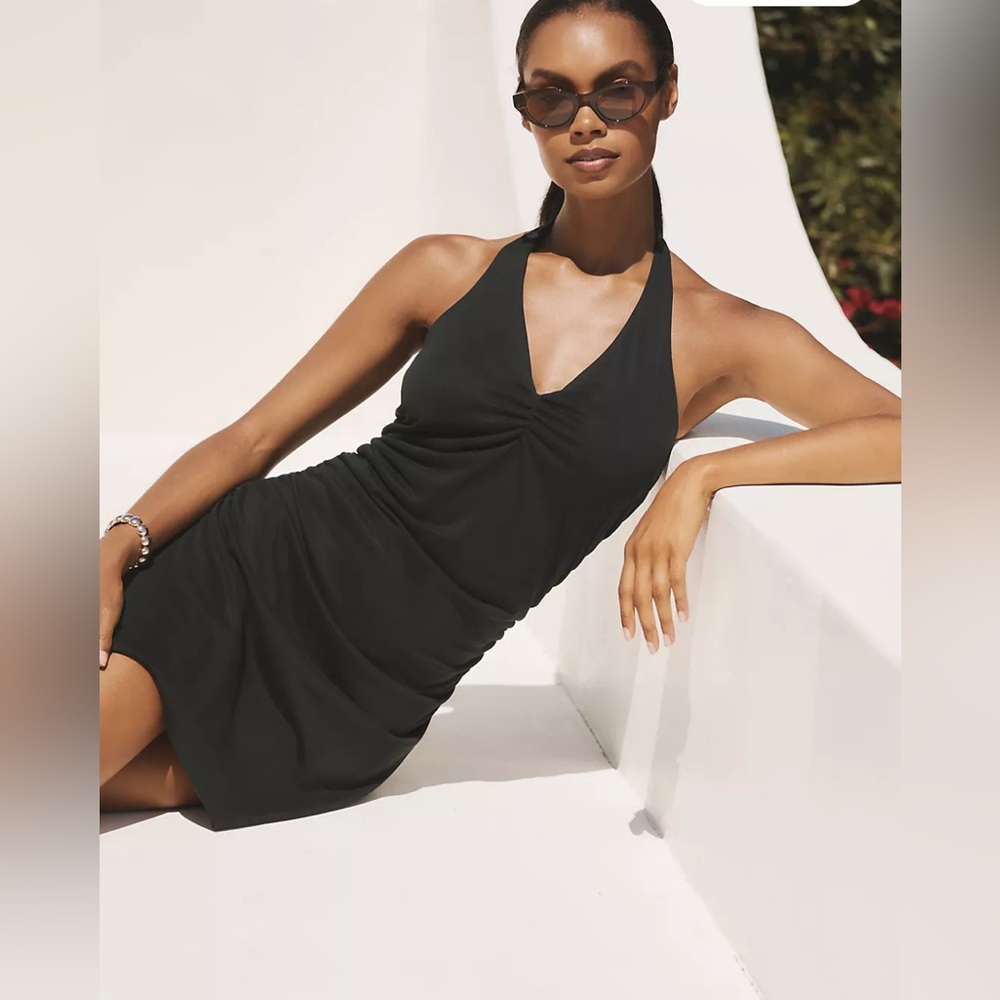 NWT Anthropologie The Ariana Halter‎ Mini Dress size XL